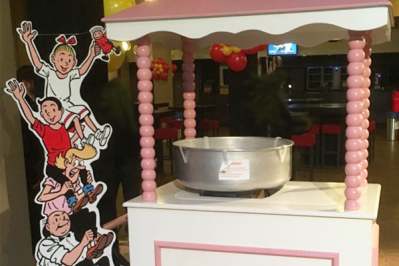 Suikerspinkraam huren in Rotterdam