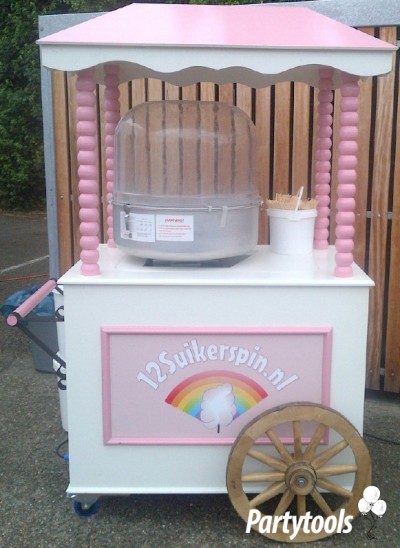 Suikerspinkar huren in regio Rotterdam